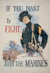 If You Want To Fight postcard