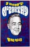 Eugene McCarthy Caricature Poster